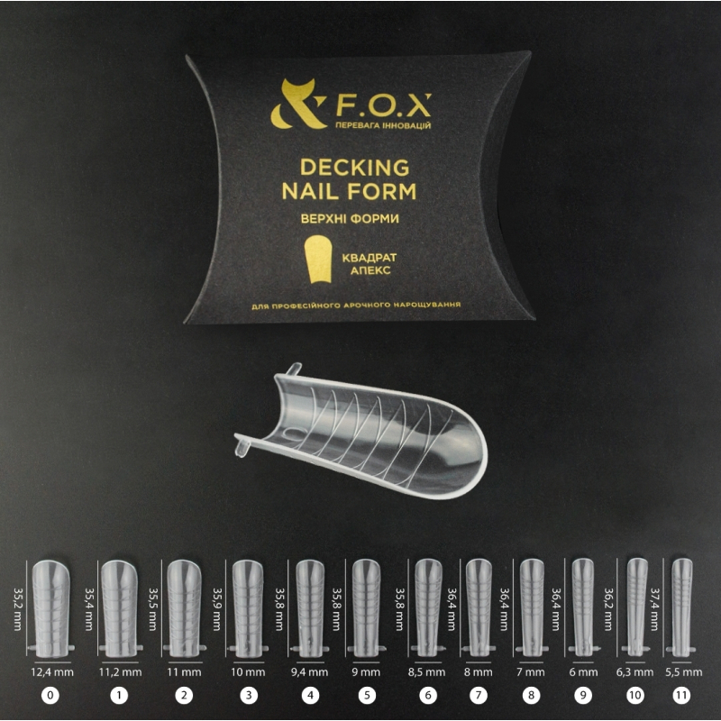 Decking Nail Form (ovaal)